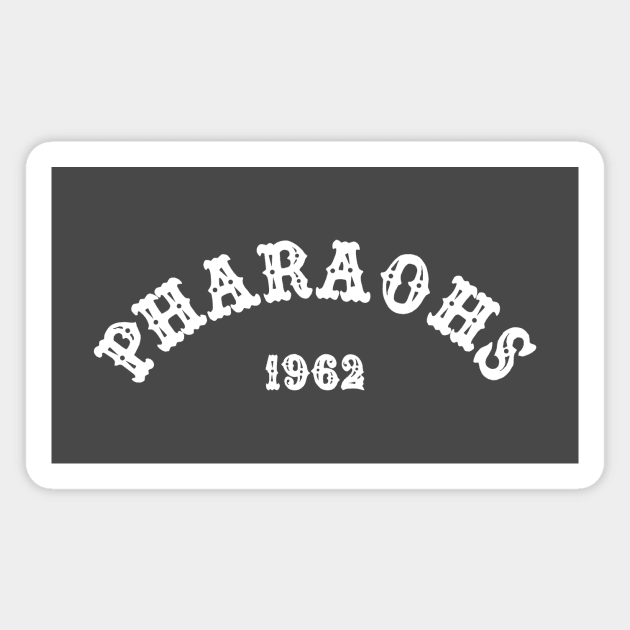 Pharaohs 1962 Magnet by GloopTrekker